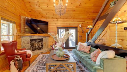 Hot Tub and Fire Pit Fall Family Retreat in Murphy! - Foto 5