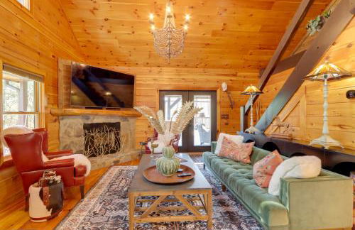 Hot Tub and Fire Pit Fall Family Retreat in Murphy! - Foto 5