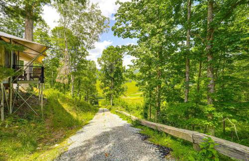 Mtn-View Deck Scenic Glamping Getaway Near Boone! - Foto 24