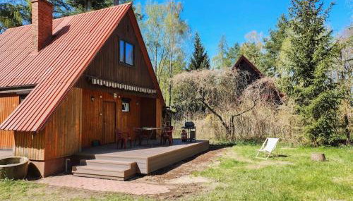 Dom przy Plaży Wieliszew, duży ogród i grill - Foto 1, Garden view