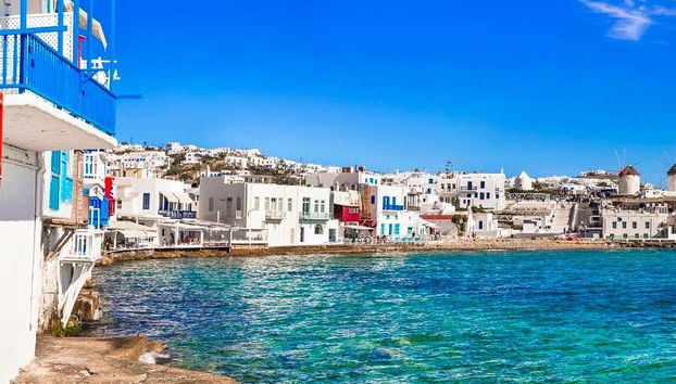 Mykonos, una de las islas del archipiélago de las Cícladas
