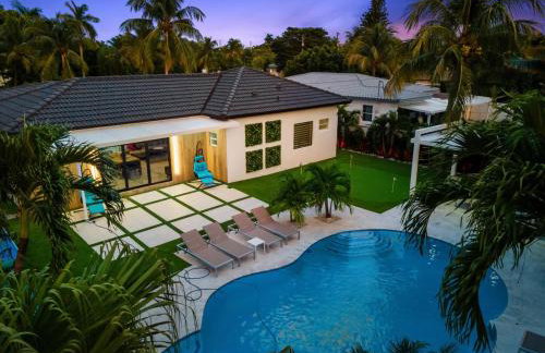 VillaLee-Jungle Palm Island white marble pool Area - Foto 35