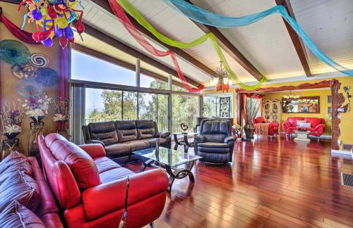 Colorful El Cajon Gem Deck, Garden and Valley Views - Foto 5