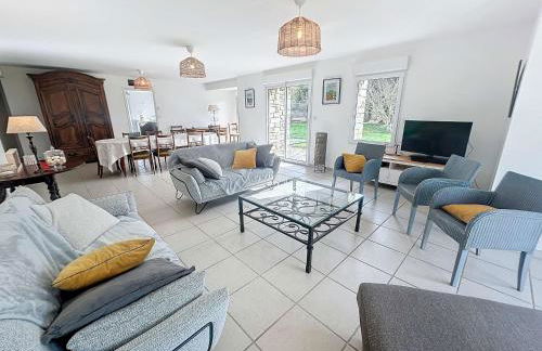 Grande maison près plage Carolles, 5 chambres, jardin, parking, wifi gratuit – 10 pers. - FR-1-361-537 - Foto 3