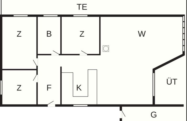 7 Person Holiday Home in Ronde-by Traum - Foto 9