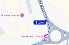 LES TERRASSES DE LA BARONNIE Appartement climatisé avec 1 chambre et piscine ouverte de fin Mai à mi Septembre Parking securisé avec accroches vélo disponible du 1er Avril au 30 Septembre sans supplement - Foto 29