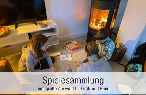 Strandhaus Mathea - ruhige Lage direkt am Fleesensee - Parkplatz, Kamin, Sauna - familienfreundlich - Foto 42