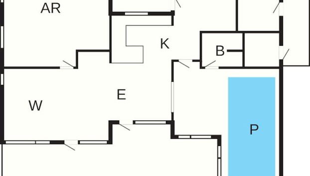 5 Star Holiday Home in Sydals - Foto 2, Plano