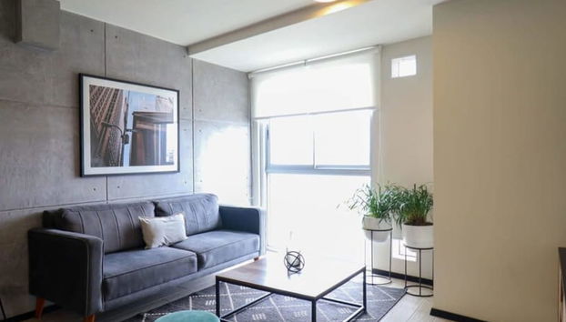 w Cheerful 1BR in Barranco - Foto 4, Habitación