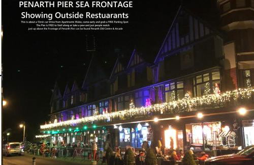 FREE DOG STAY - LARGE APARTMENT - Walk in Shower -FULL Kitchen - Free On Street Parking, NETFLIX - Super Fast WiFi - DVD's-Welcome Tray - No Deposits - Just Meters from Gavin n Stacey Film House - Foto 31