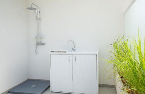 Residence BLANCO GARDEN 1 a 100 mt dalla spiaggia di Posto Vecchio Marina di Pescoluse - Foto 8