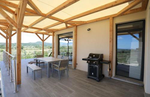 Maison contemporaine piscine avec vue panoramique - Foto 13