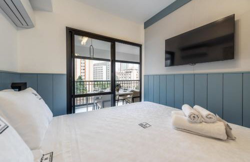 Rosemari's Apartments Apartamento Premium Centro SP com Piscina São João - Foto 38