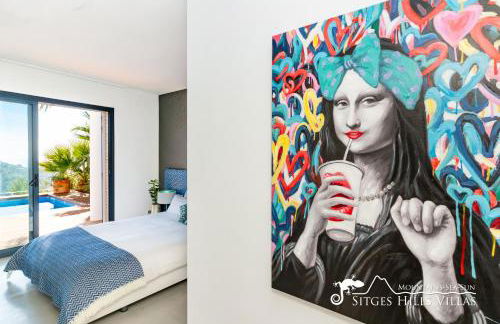 Super Villa Oasis Fab Sea and Sitges View with Private Pool and Air Conditioning - Foto 29