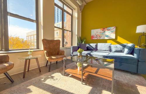 McCormick Place 2BR Stylish Suite with Optional Parking and Gym for up to 8 guests Near Soldier Field and Grant Park - Foto 12