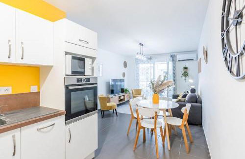 Le Barcelone, Beau T2, Clim, Terrasse,Centre ville - Foto 4