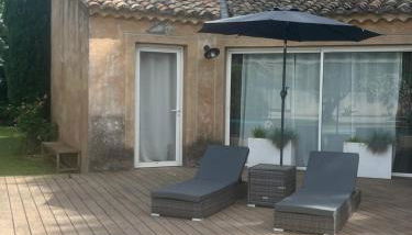 Le p’tit bonheur-Piscine chauffée-clim-Park - Foto 3, Garden, sunbed, Garden view