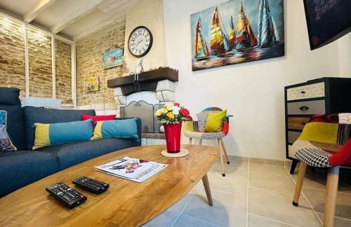 "COCON SAINT HILAIRE" Maison de charme 7 personnes, jardin clos, 5 min plage, port, commerces - Foto 5