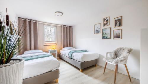 modernes Ferienhaus Sonnendeck 70 QM I Strandnah I Terrasse I 2 Schlafzimmer I Nähe Werbellinsee - Foto 3