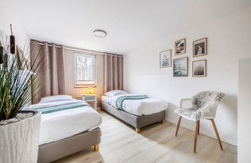 modernes Ferienhaus Sonnendeck 70 QM I Strandnah I Terrasse I 2 Schlafzimmer I Nähe Werbellinsee - Photo 3