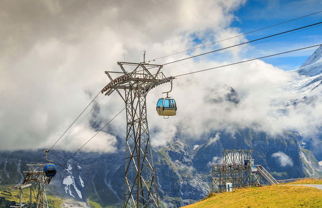 Téléphérique au Mont First - Photo 10