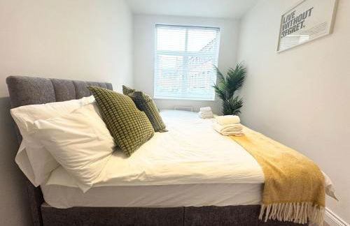 STUNNING APARTMENT - 2 DOUBLE BEDROOMS - EN-SUITE - FREE ALLOCATED PARKING - JQ QUARTER - BIRMINGHAM CITY CENTRE - SLEEPS 6 GUESTS - 2 BATHROOMs - Foto 20
