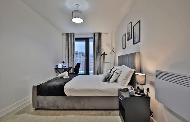 Manchester - 2-bed Apartment - Sleeps 4 - Wifi - Foto 4