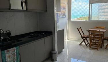 Apê Pé na Areia com Vista Mar Ar-condicionado & Garagem - Foto 5, stove