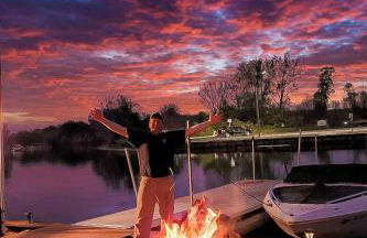 Waterfront Home with Dock Sleeps 8 - Foto 50