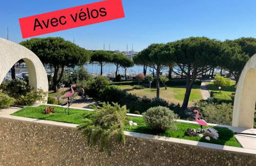 Studio vue port, belle terrasse, piscine - Foto 2