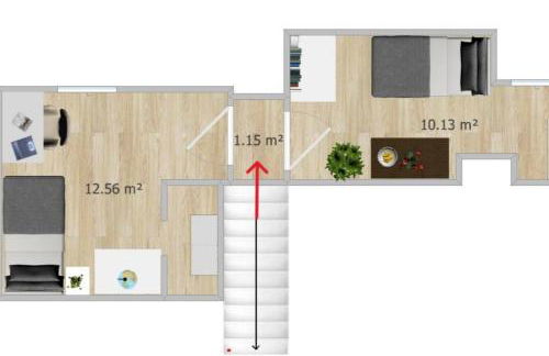 Meldorf Innenstadtwohnung für Monteure und Berufsreisende - Foto 17