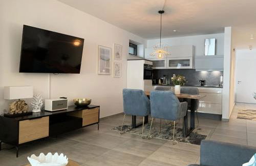 Chalet Möwenblick Rügen mit Meerblick, Sauna und Kamin - Foto 9