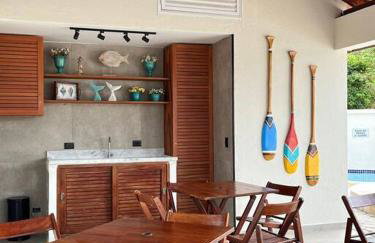 Apartamento 23A para 6 pessoas com Piscina e Churrasqueira no Cond Torremolinos Beach a 80m para Pé na areia na Praia da Enseada Ubatuba - Foto 10