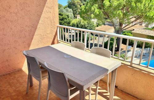 Grand studio climatisé, piscine, plage 5mn, parking gratuit - Foto 4