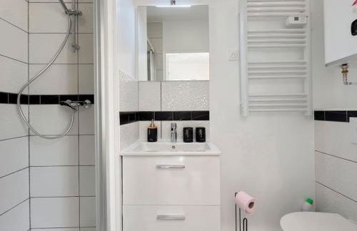 Le cocon, studio de 30m2 avec jardin et parking privatifs près de paris et Disney - Foto 15