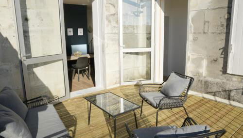 T2 de 55m2 avec toit terrasse, hyper centre, wifi, draps, savons et serviettes fournis - Foto 4