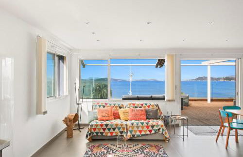 Villa Antoine 1er étage Vue Mer La Garonne WiFi PK By HC - Foto 2