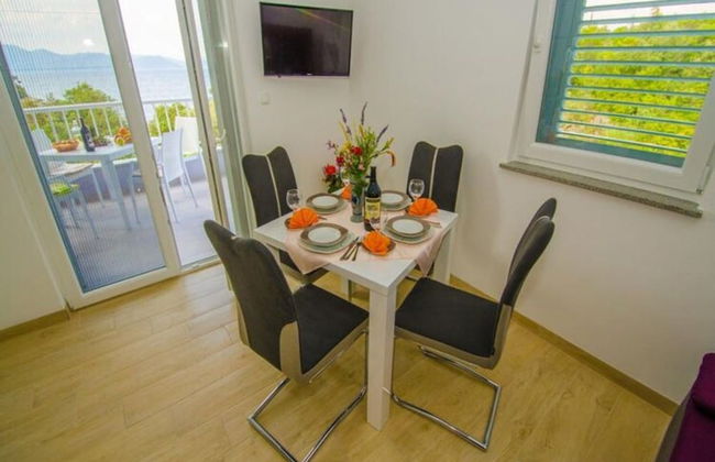 Apartments Vesela - Comfort One Bedroom Apartment With Balcony and Sea View - Foto 15