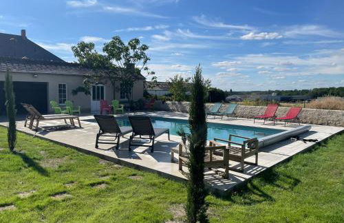 Gîte de Mont-Près-Chambord au cœur des Châteaux de la Loire "avec piscine privée" - Foto 52