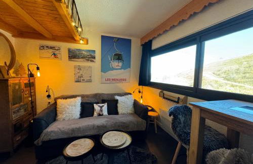 Les Menuires centre! Chaleureux studio sur les pistes! - Foto 3