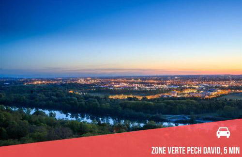 " Terrasse Téléo " Hôpital Rangueil - Pech David - Foto 26