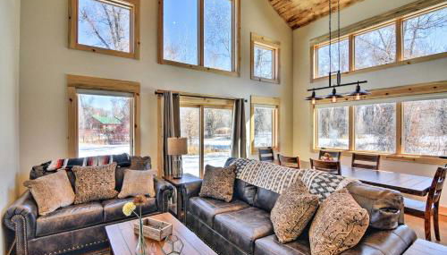 Riverfront Home with BBQ 2 Mi to Downtown Gunnison! - Foto 3