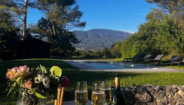 Mazet avec piscine, vue Ventoux - Foto 2, Garden