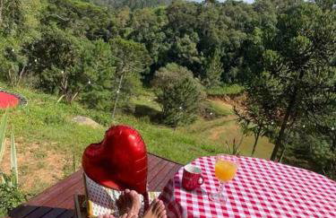 Chalé Romantico a 20km de Curitiba com banheira - Foto 23