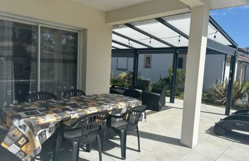 Belle Maison MALOU climatisée calme, piscine, jacuzzi 3km plage Labenne Capbreton - Foto 13