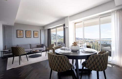 Cannes Panorama - Piscine, vue mer, parking, clim - Foto 15