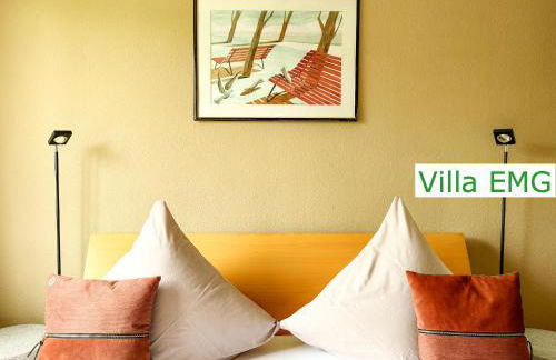 Ferienhaus Villa EMG Saerbeck nah Münster Riesenbeck Osnabrück mit Pool, Sauna, Garten für Familien Gruppen bis 23 Personen - Foto 26