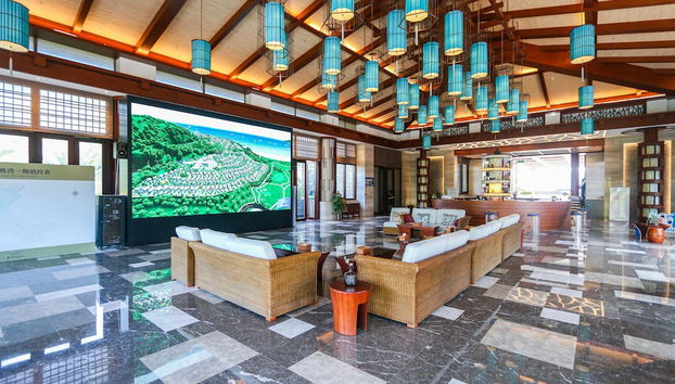 Zona de estar del vestíbulo