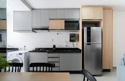 Central novo, andar alto-2quartos com Ar-Cond Q e F - Foto 41