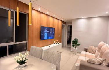 Apartamento 100 metros da praia com piscina - Foto 20